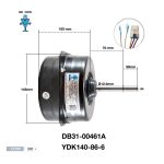 فن سامسونگ 30 هزار - SAMSUNG OUTDOOR FAN MOTORDB31-00461