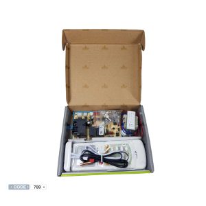 برد مادر کولر اسپلیت برای موتور فن دورسنج دار مدل QD-U05PGC+/B برند qunda