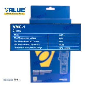 مشخصات، قیمت و خرید مولتی متر کلمپی ولیو مدل VMC-1 new | دکتر کول