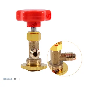 قیمت و فروش شیر کپسول گاز کولر خودرو مدل CT-339 | دکتر کول
