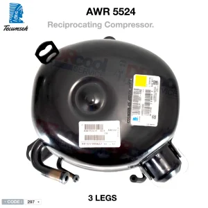کمپرسور پیستونی 18 هزار مدل AWR5524 برند TECUMSEH
