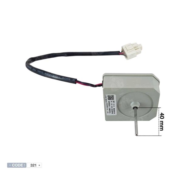 zwf-10-4 12vdc ma00518 lg fan motor refrigerator