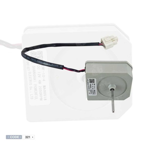 موتور فن یخچال zwf-10-4- ma00518 12vdc 4w