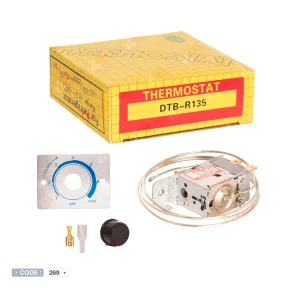 ترموستات یخچال دو درب | ترموستات dtb-r135 | ترموستات یخچال نوفراست | ترموستات یخچال هوایی دونار