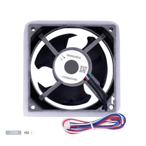 HH0004140A for Hitachi refrigerator freezer refrigerator fan cooling fan 12.5cm silent fan| موتور فن یخچال فریزر هیتاچی اینورتر مدل HH0004140A