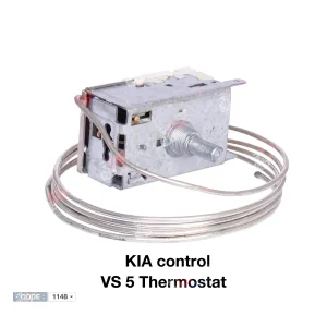 خرید عمده انواع ترموستات های یخچال فریزری | ترموستات فریزی مدل VS5 برند کیا کنترل KIA CONTROL