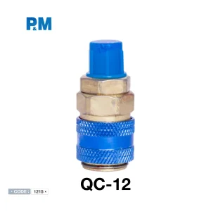 کوپلینگ مدل QC-12 فشار پایین برند پی ام P&M