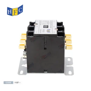 مشخصات و کاتالوگ کنتاکتور سه فاز کولر گازی برند HFC | دکتر کول