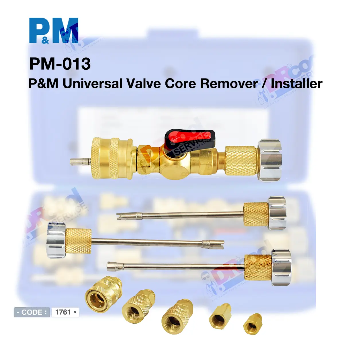 ست والف باز کن و سوزن باز کن پی ام P&M| دکتر کول