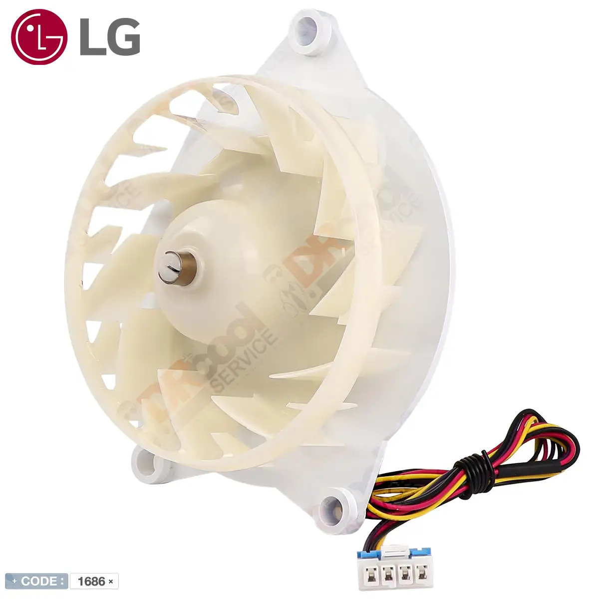 قیمت و فروش موتور فن یخچال الجی مدل LG EAU64824806 | دکتر کول