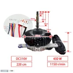 موتور فن کندانسور VRV دایکین مدل WZDK450-38G| دکتر کول