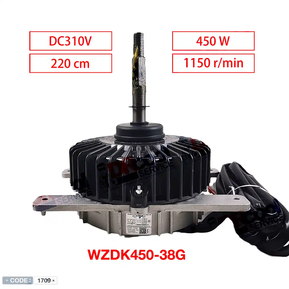 موتور فن کندانسور VRV دایکین مدل WZDK450-38G| دکتر کول